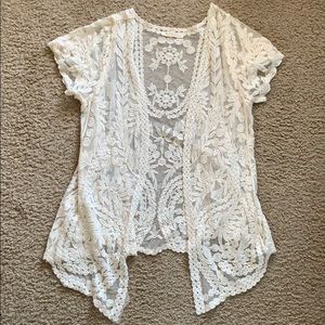 Lace cover-up